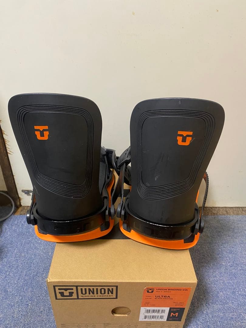 Union Ultra ビンディング ブラック/オレンジ M 22-23モデル