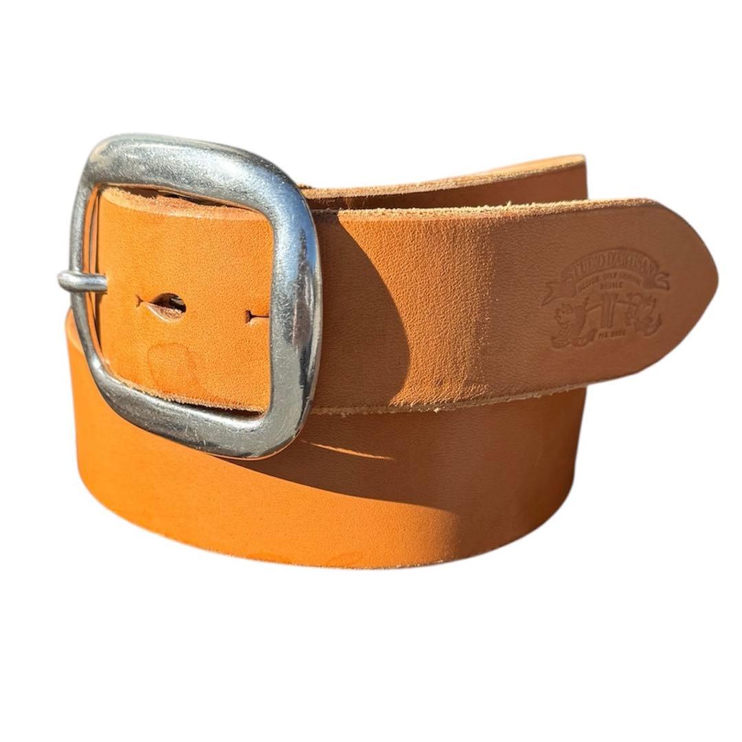 Studio D'artisan ベンズレザー ベルト 32 ナチュラル