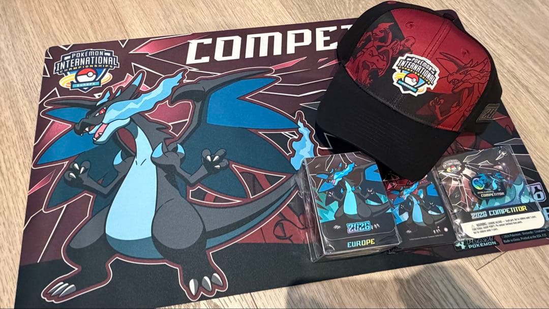 メガリザードンX プレイマット EUIC2026 選手限定 competitor - メルカリ