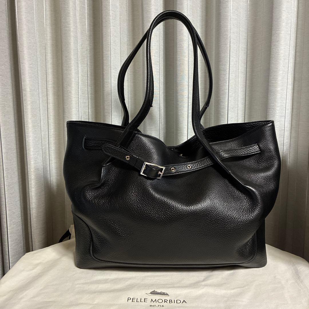 美品　PELLE MORBIDA ペッレモルビダ トートバッグ