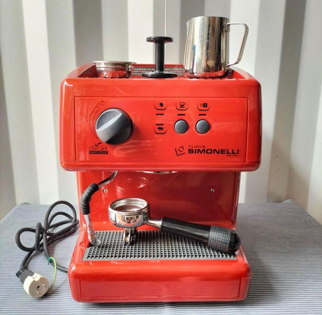 SIMONELLI 赤 エスプレッソメーカー
