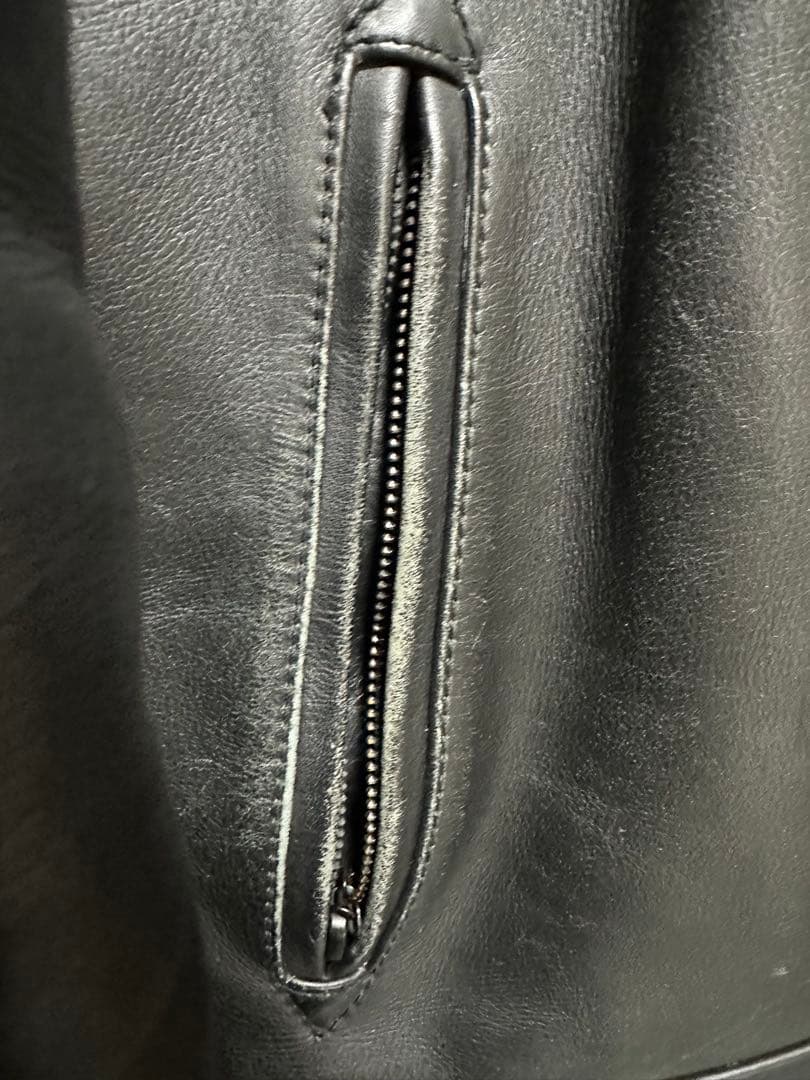 再出品‼️希少 cootie クーティー レザーJKT L kj氏着用 - メルカリ