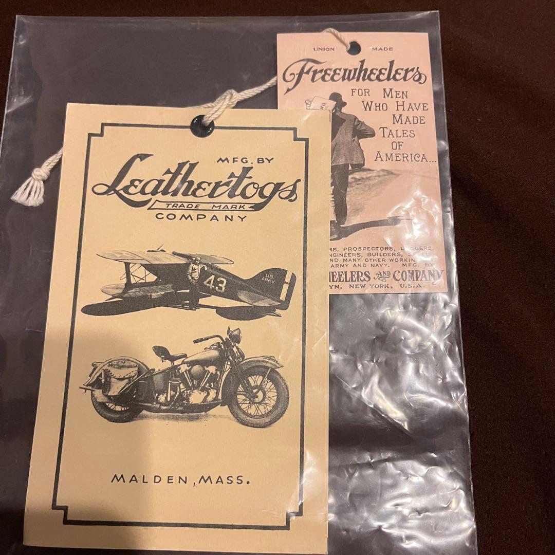 美品 フリーホイーラーズ ラブレア 希少サイズ44 馬革 レザー ルード