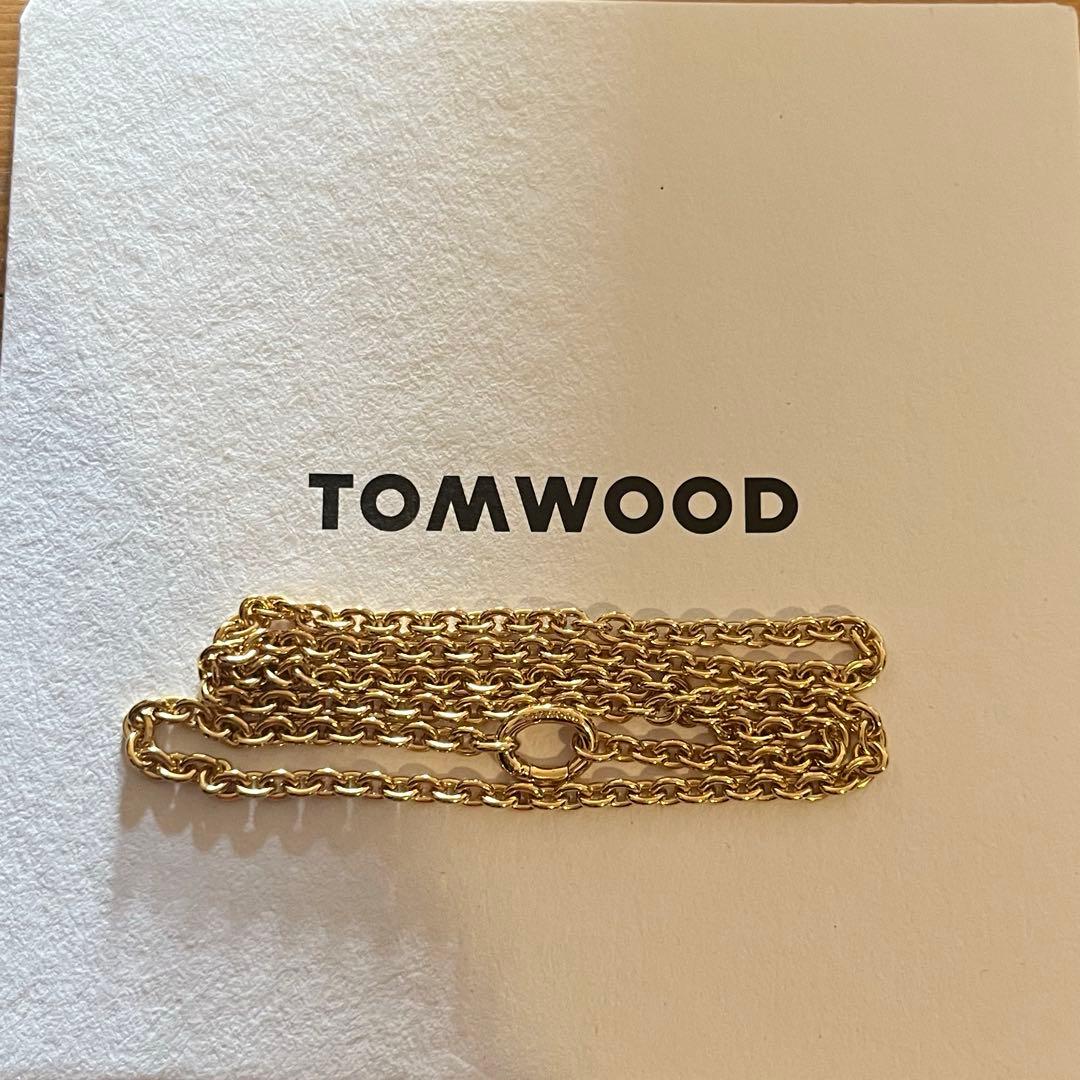 TOM WOOD Rolo Chain ゴールド　ネックレス