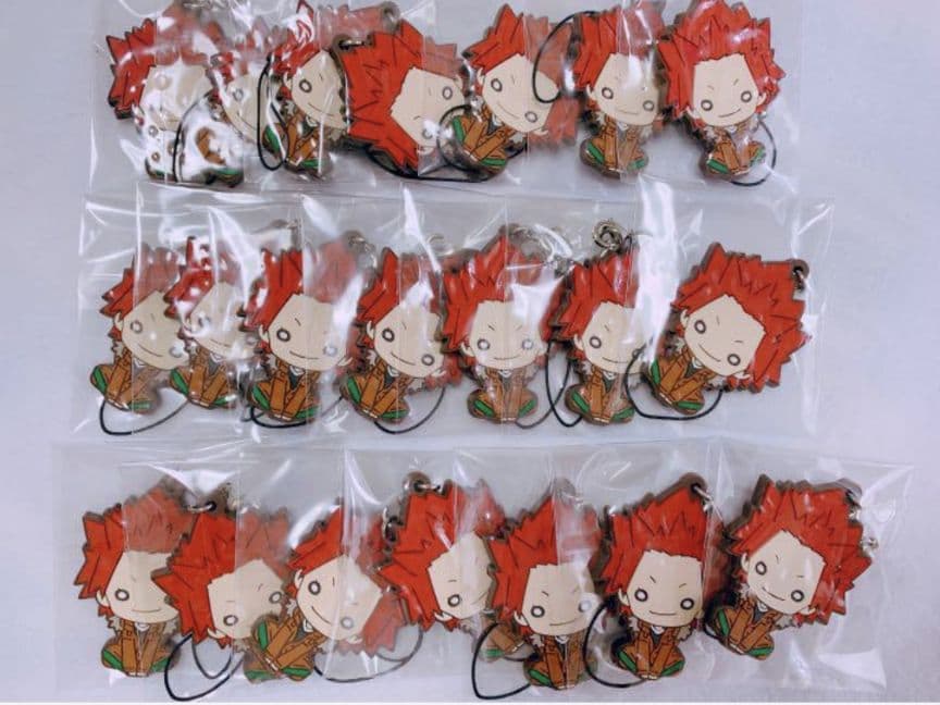 ヒロアカ にとたん ラバスト ラバーストラップ 切島 切島鋭児郎