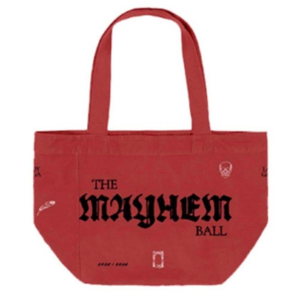 LADY GAGA レディーガガ OPERA HAUS TOTE赤 トートバッグ