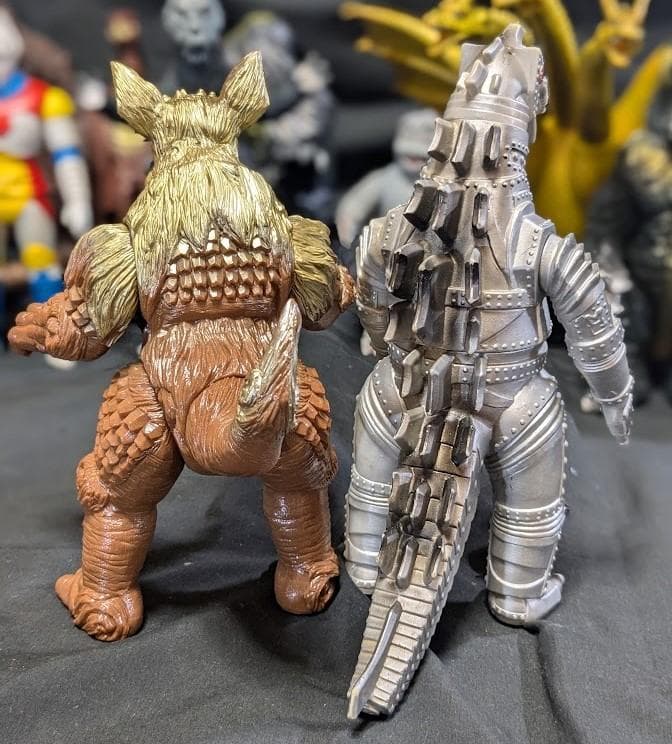 昭和ゴジラ東宝チャンピオンまつり（バンダイ）ソフビコンプリート19体