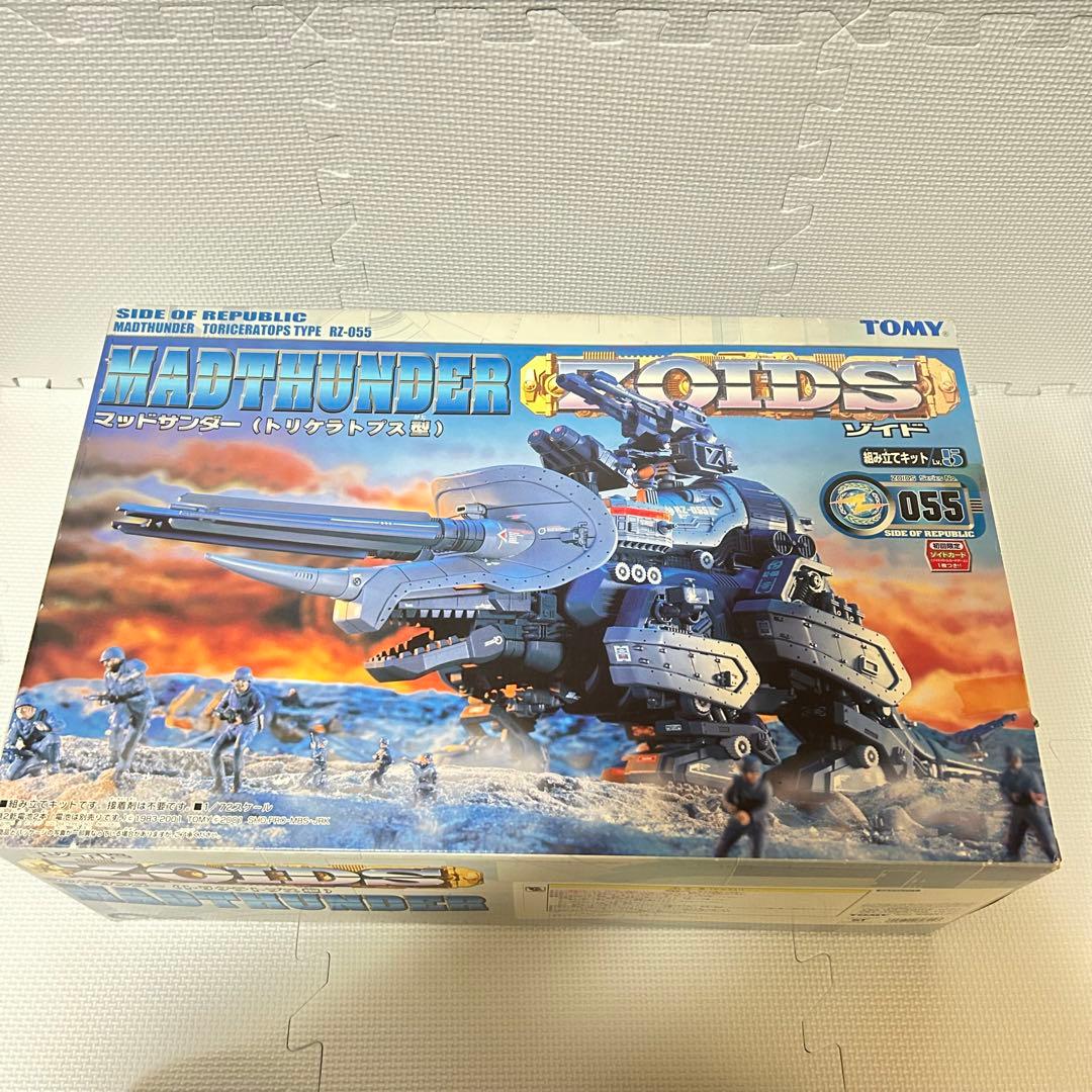 未組立 内袋未開封 ゾイド マッドサンダー 初回ゾイドカード付属 ZOIDS