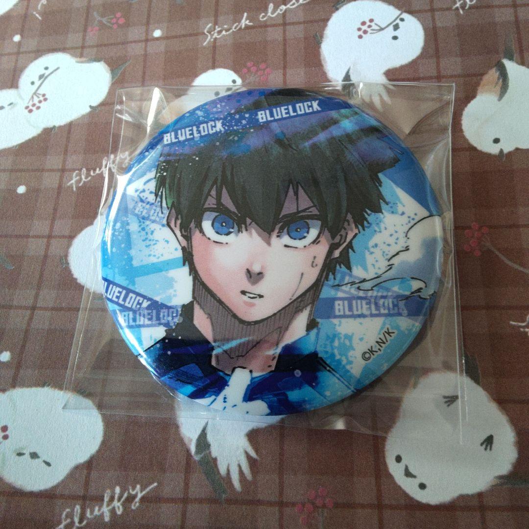 ユニフォームナンバー　潔世一　缶バッジ　ブルーロック　ブルロ　原作