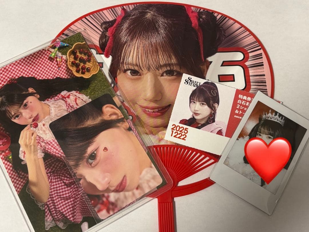 に*な様 SWEET STEADY すいすて 白石まゆみチェキ 生誕祭衣装 SWEET STEADY 白石まゆみ チェキ 白石まゆみ生誕祭2024 半券付き