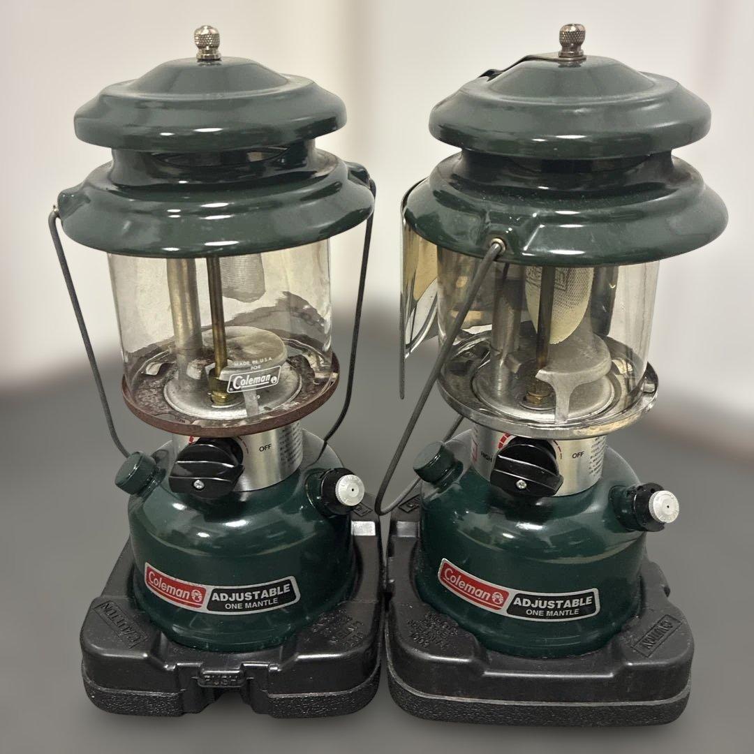 Colemanコールマンランタン2台セット モデル 286 288 ケース付き