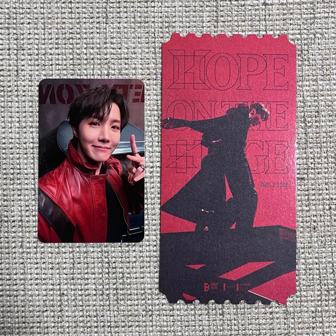 BTS HOPE ON THE STAGE ソウルコンチケット トレカ 3/2