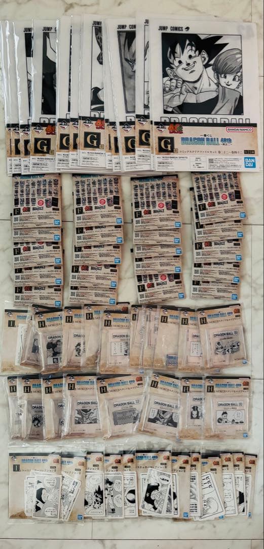 一番くじドラゴンボール40周年〜其之二〜　 下位賞コンプリートセット 一番くじ DRAGON BALL 40th ～其之二～｜一番くじ倶楽部｜BANDAI
