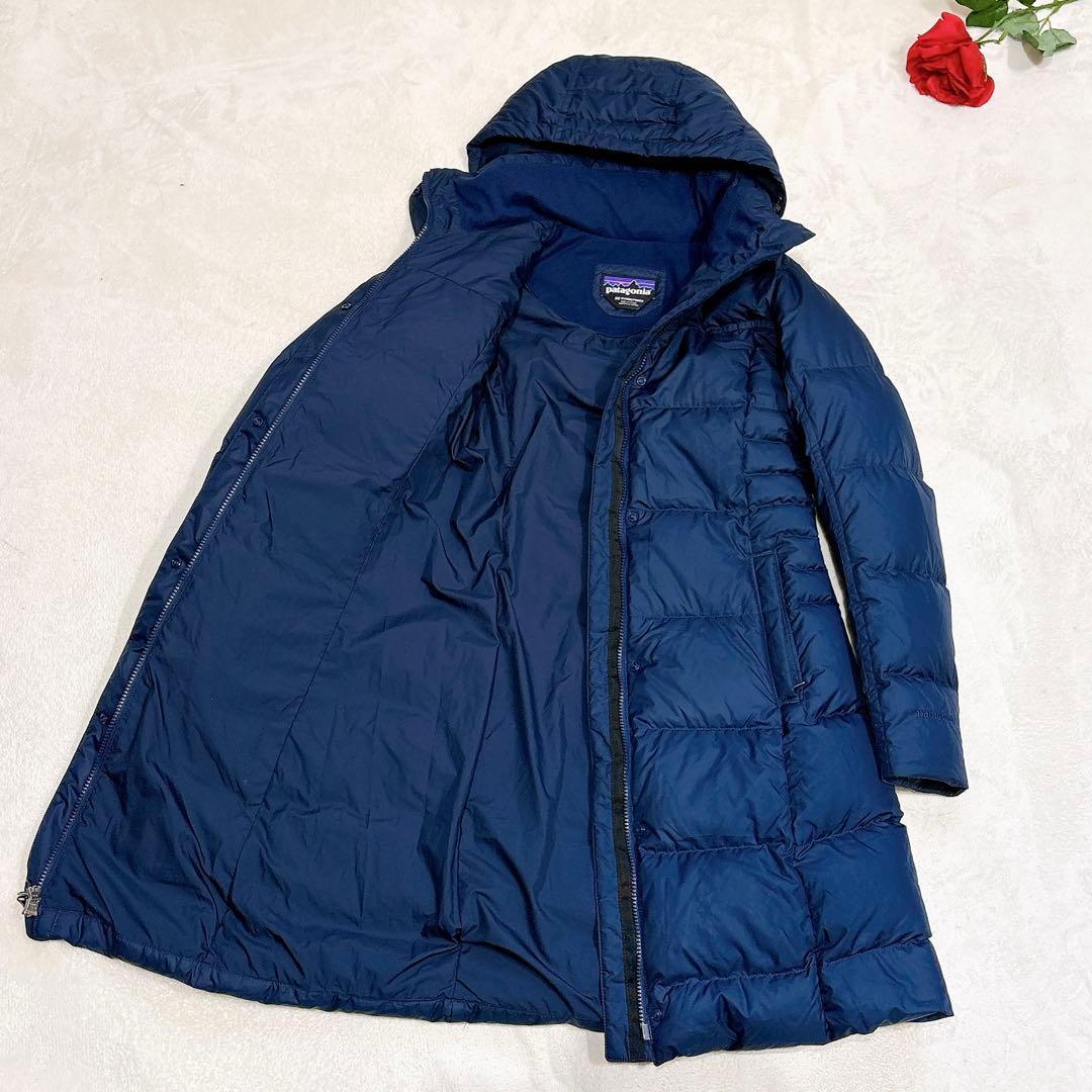 ほぼ未使用✨　パタゴニア　ダウンコート　ネイビー　ロング