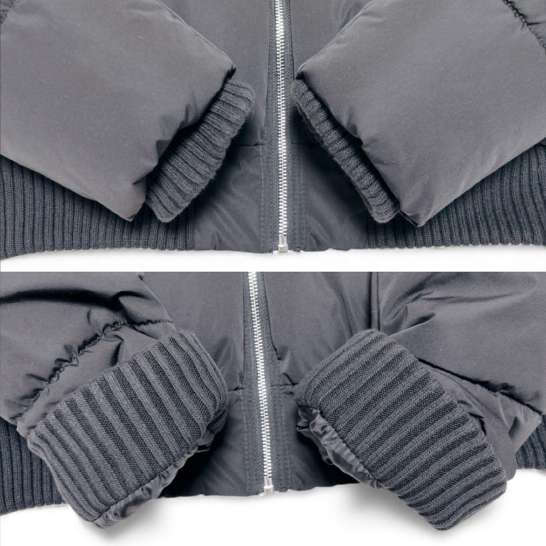 美品】ZARA ダウン リブ仕上げパデッドアノラックM - メルカリ