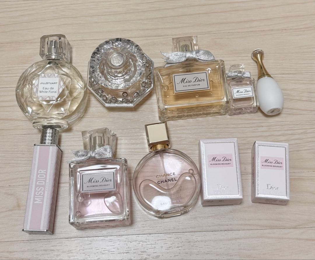香水 10点セット Dior CHANEL JILLSTUART まとめ売り