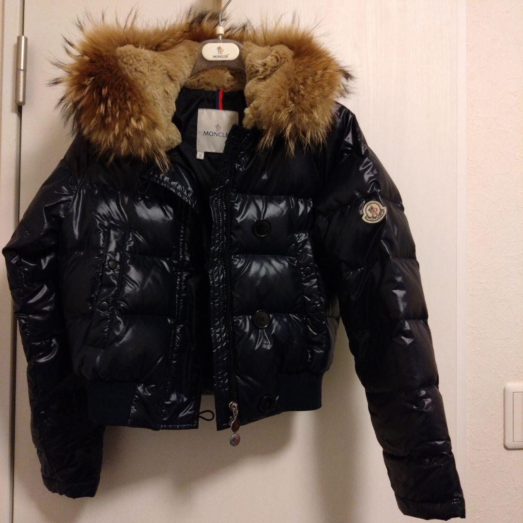 ぴお様専用 MONCLER ネイビー ダウンジャケット サイズ0 - メルカリ