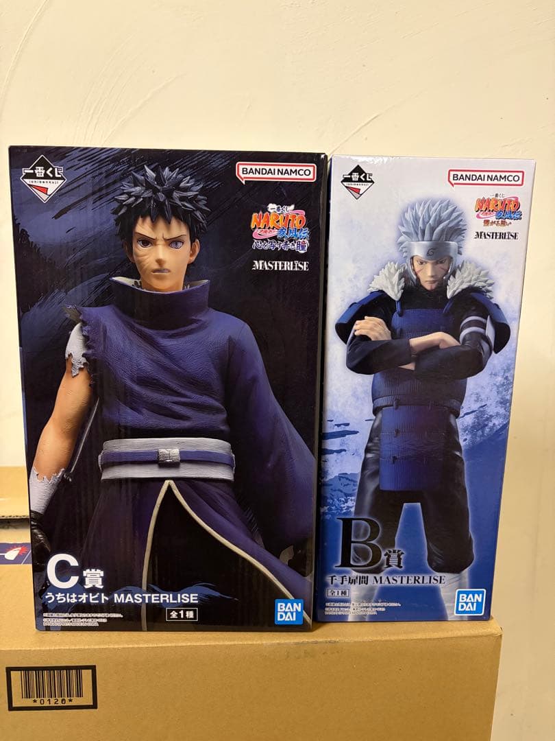NARUTO MASTERISE うちはオビト・扉間 フィギュアセット