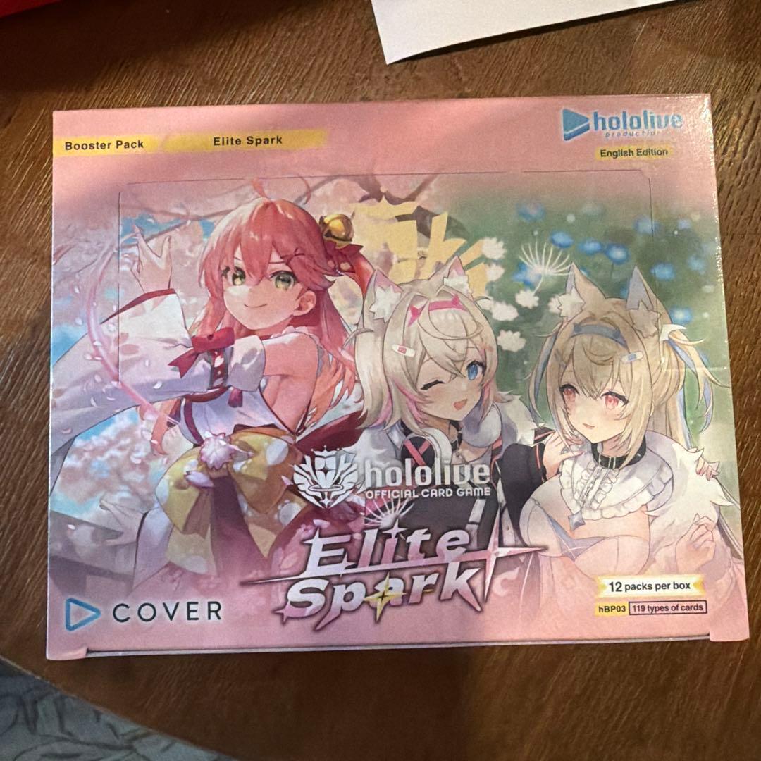 【入手困難】海外版ホロカード エリートスパーク 未開封シュリンク付き 美品