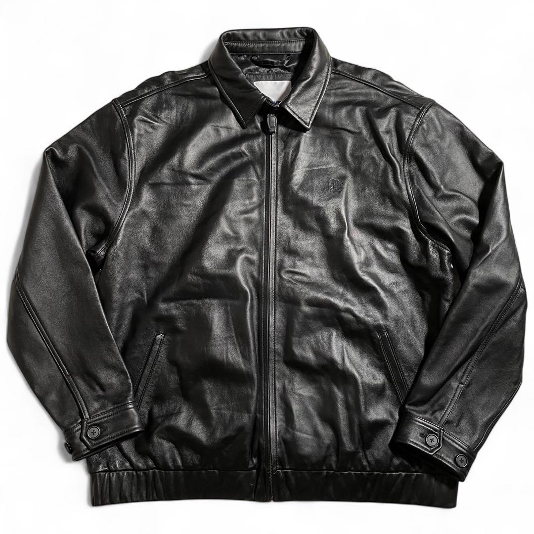 ジャケット・アウター LFYT MONOGRAM LF LOGO LAMB LEATHER JKT