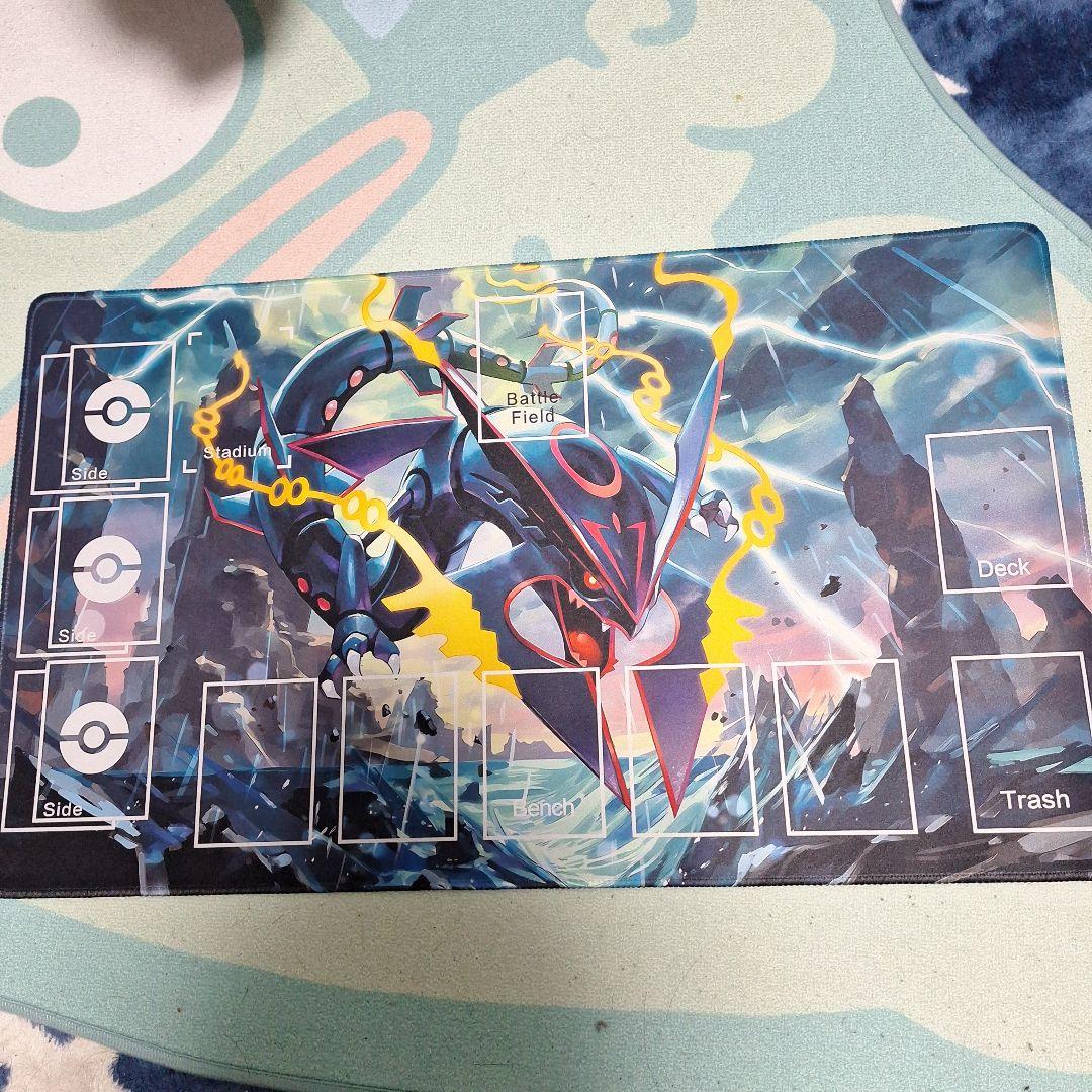 ミ*や様 ポケモンカード 色違いメガレックウザラバープレイマット