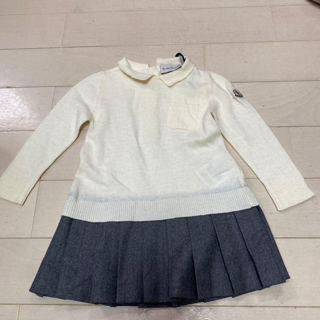 新品◯MONCLER モンクレール　ニットワンピース◯18/24①