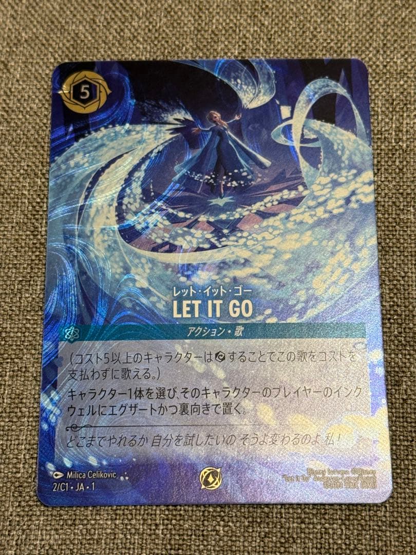 ロルカナ LET IT GO プロモ レット・イット・ゴー - メルカリ
