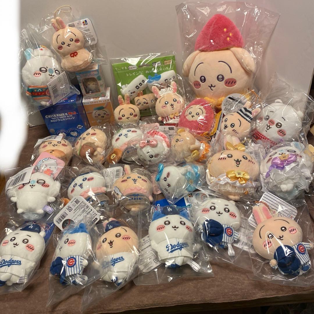 日にち限定！17日24時まで値下げ。新品ちいかわうさぎ多めレアあり全30個 日にち限定！17日24時まで値下げ。新品ちいかわうさぎ多めレアあり全30