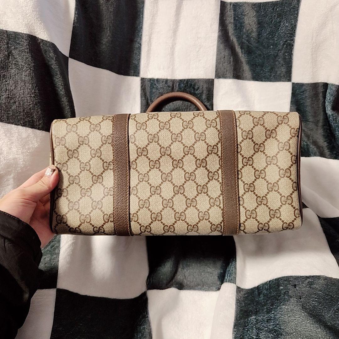 GUCCI オールドグッチ ボストンバッグ 型番︰40.02.007 - メルカリ