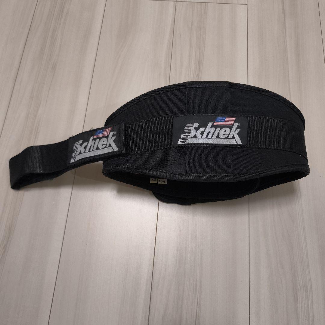 Schiek トレーニング・パワーベルト XS ブラック - メルカリ