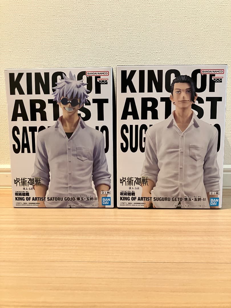 【美品】KING OF ARTIST 五条悟 & 夏油傑 フィギュアセット