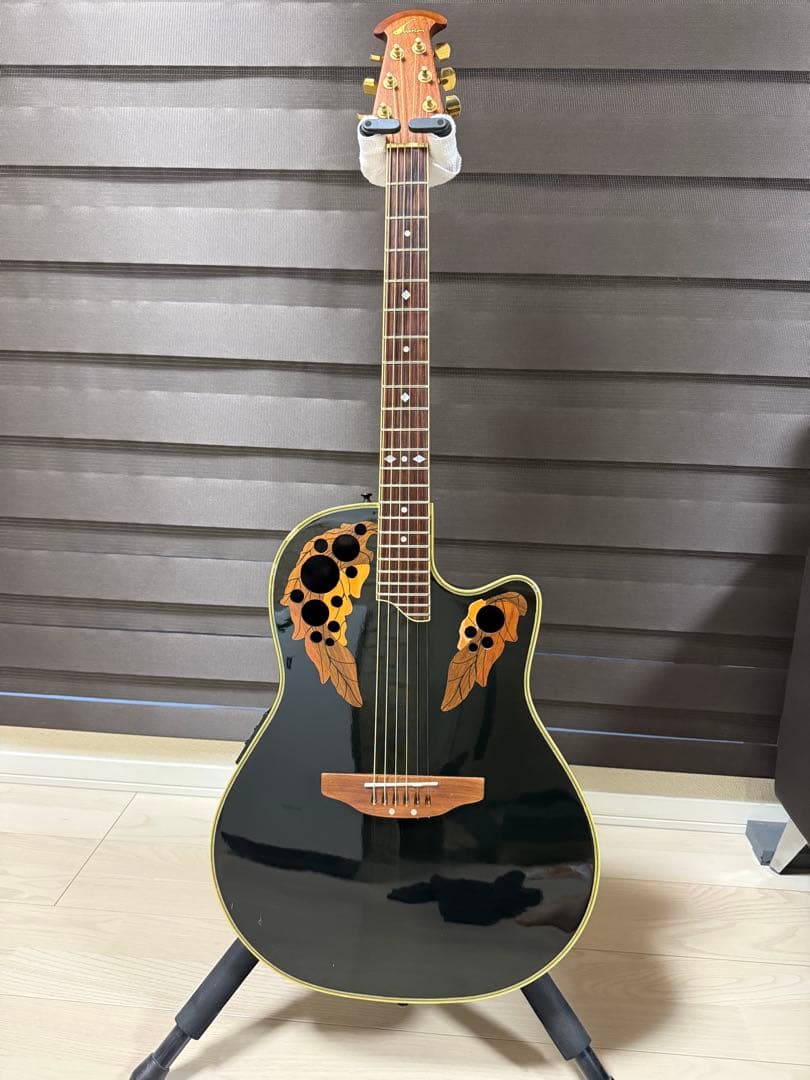 ovation エレアコ Ovation 1516 Mid Non-Cutaway Silver Shadow エレアコギター ウルトラ