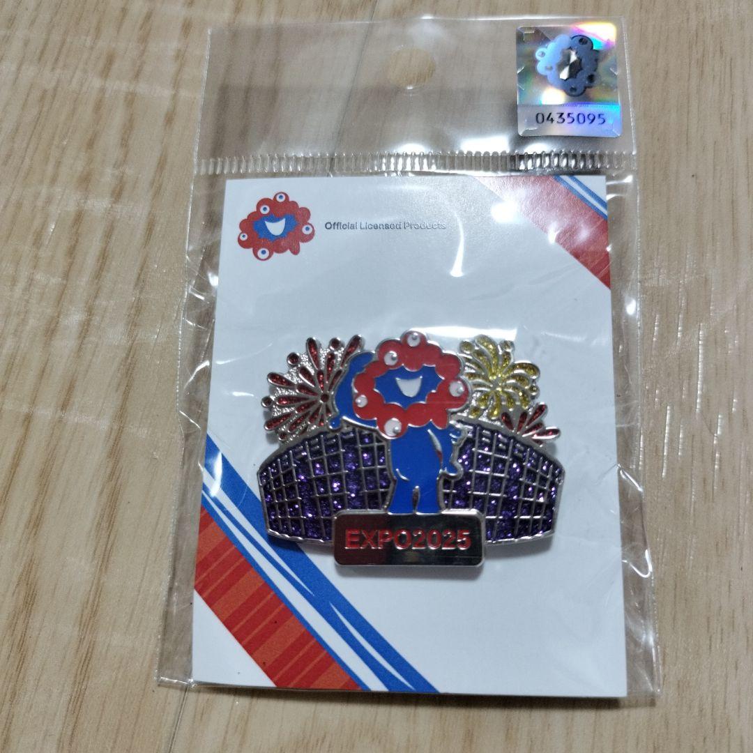 ミャクミャク 大屋根リング ピンバッジ 万博 2025 - メルカリ
