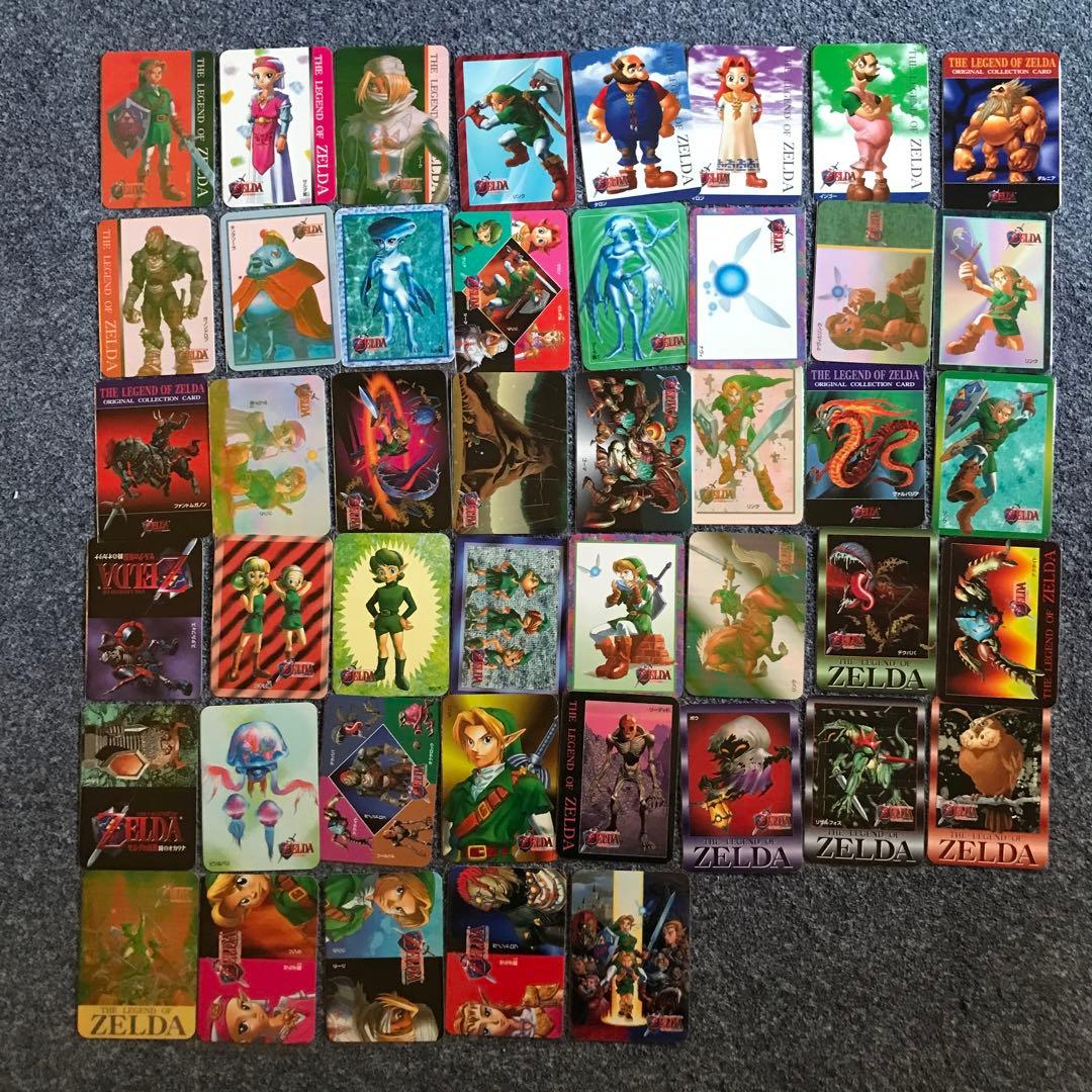 ゼルダの伝説 ナガサキヤ トレーディングカード45枚まとめ - メルカリ