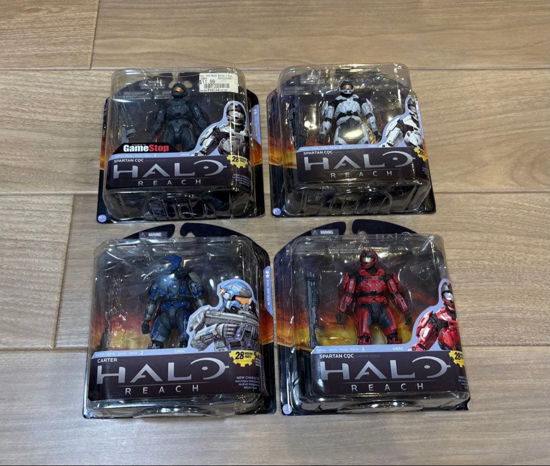 マクファーレントイズ HALO REACH シリーズ2 フィギュア4体セット