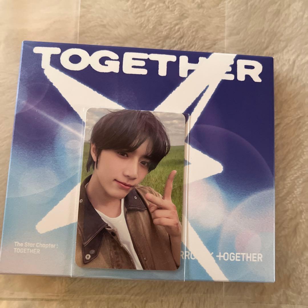 txt togetherアルバム トレカ ボムギュ - メルカリ
