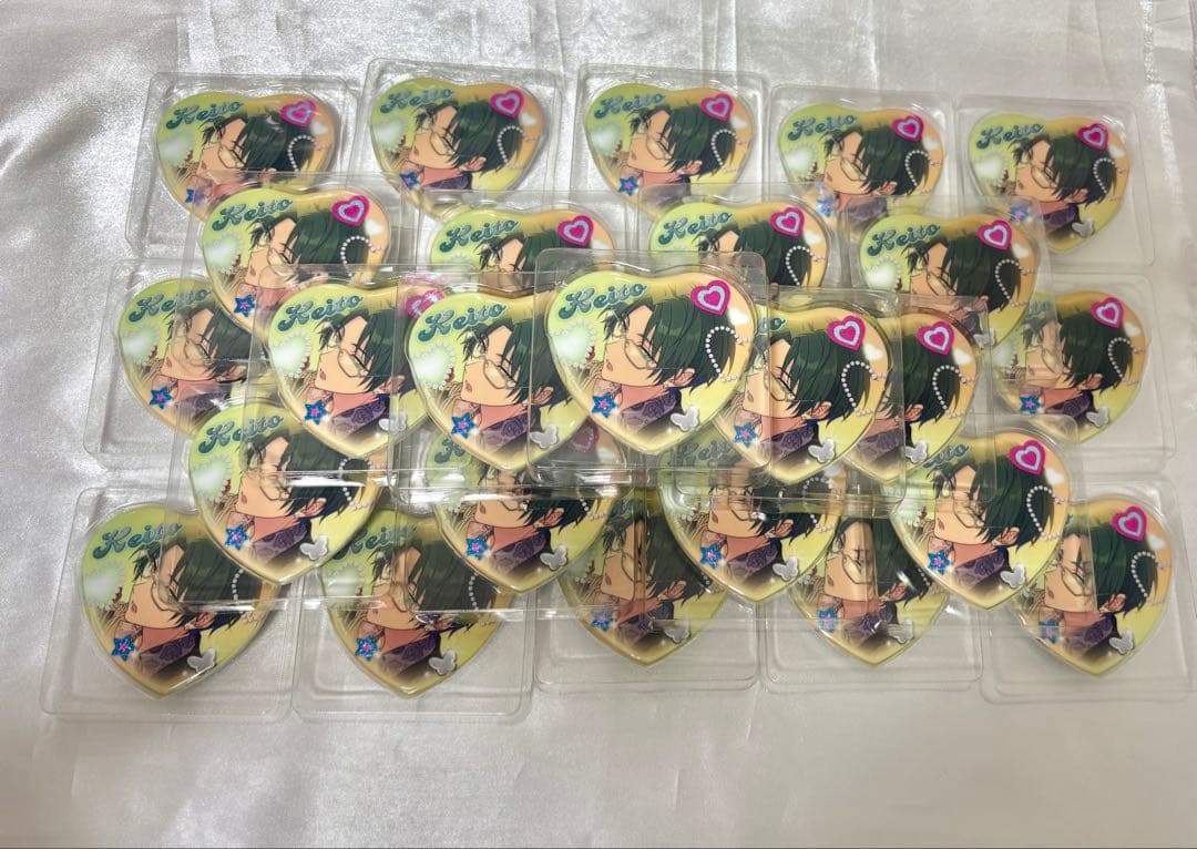 あんスタ 蓮巳敬人 GIRA☆デコ ハート缶バッジ 29個