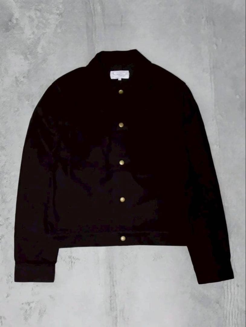 UNFOLLOW アンフォロー モールスキン ジャケット ブルゾン ブラック