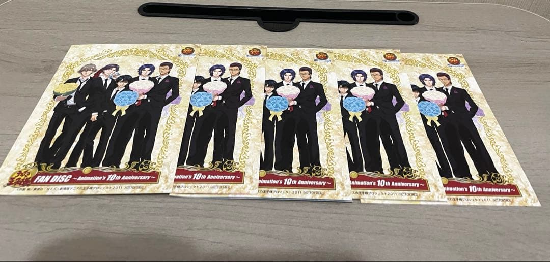 テニスの王子様 10周年 アニバーサリー サイン入りブロマイド　セット