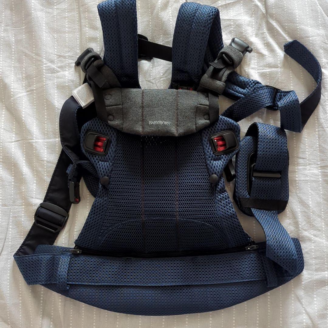BABYBJORN ハーモニー メッシュ抱っこ紐 ネイビー
