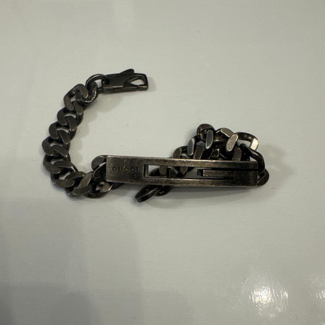 GUCCI メンズ 18 ブレスレット　Ag925