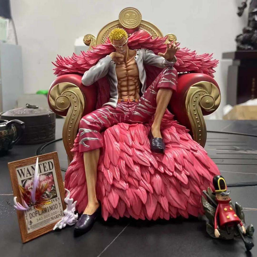 ワンピース ソファ ドフラミンゴ フィギュア ガレージキット - メルカリ