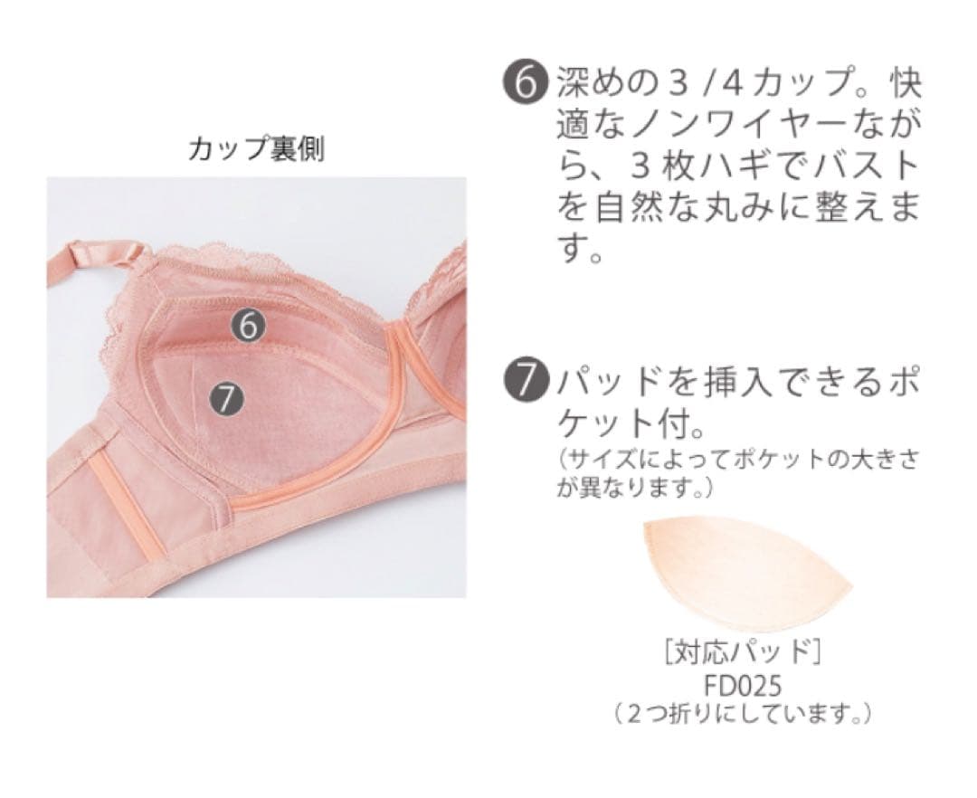 数量限定1品限り】シャルレ＊ミライ＊バイオレット＊E75 - メルカリ