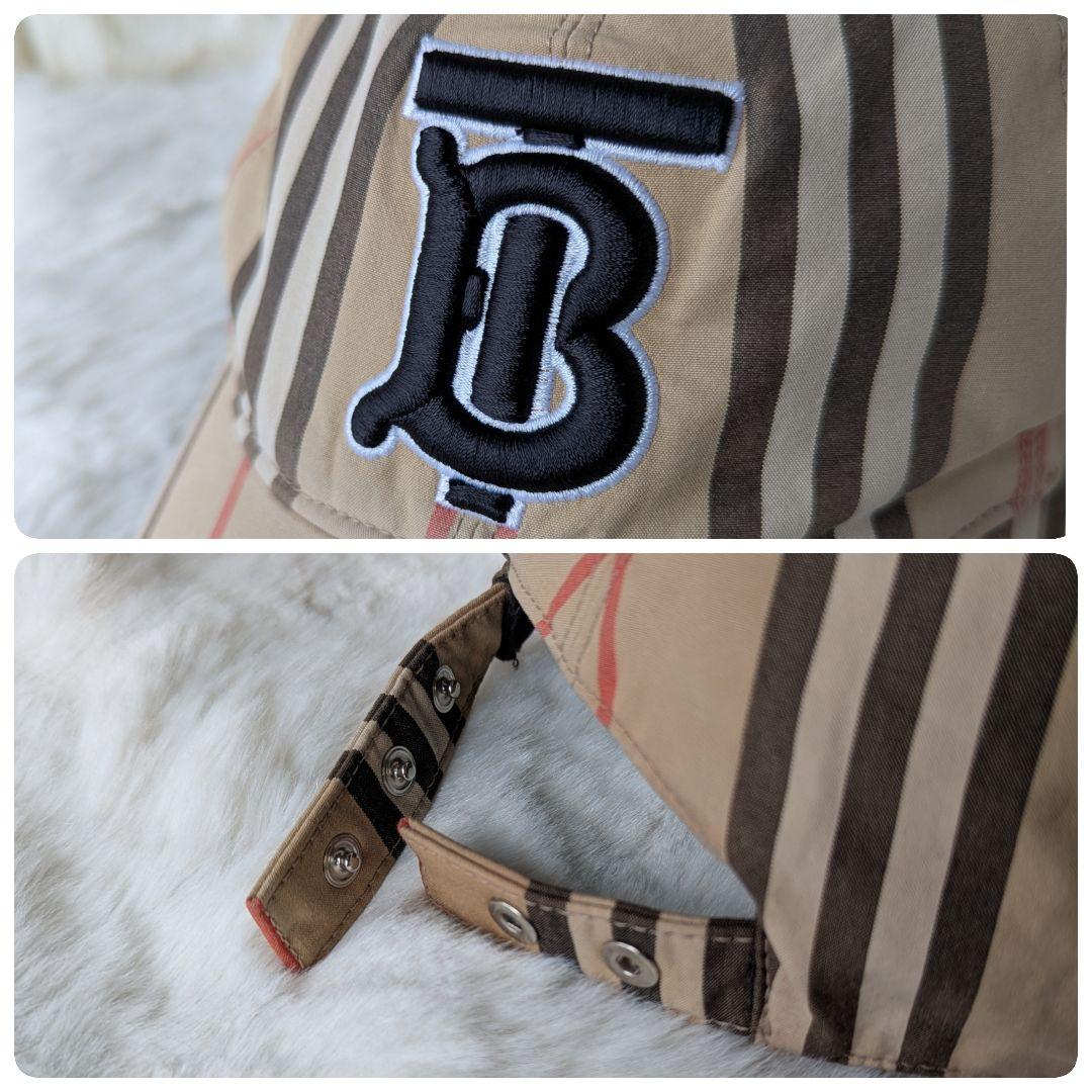 バーバリー ベースボールキャップ TB モノグラムモチーフ S ♢なお