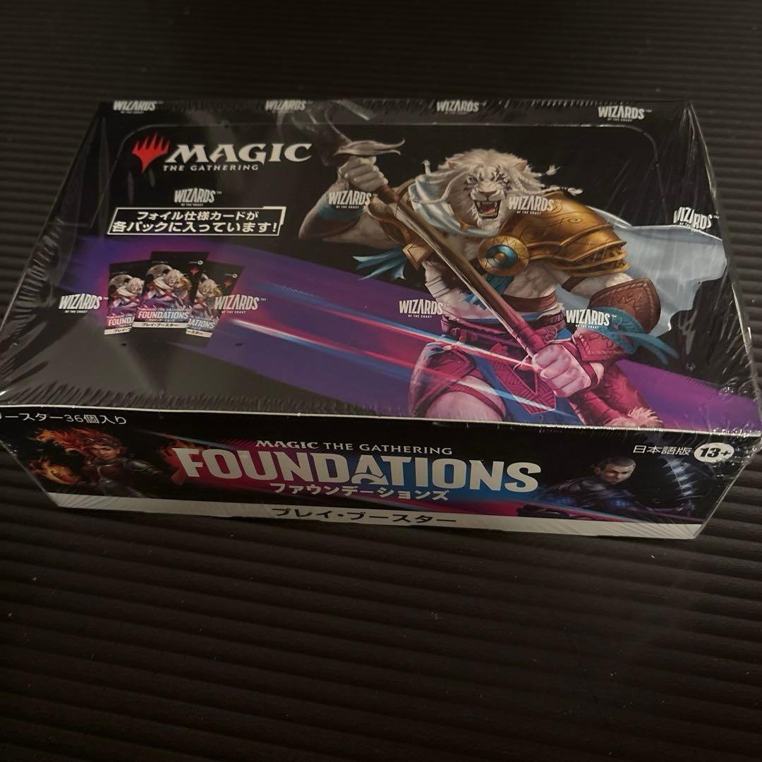 MTG ファウンデーションズ プレイブースター BOX 日本語版 未開封