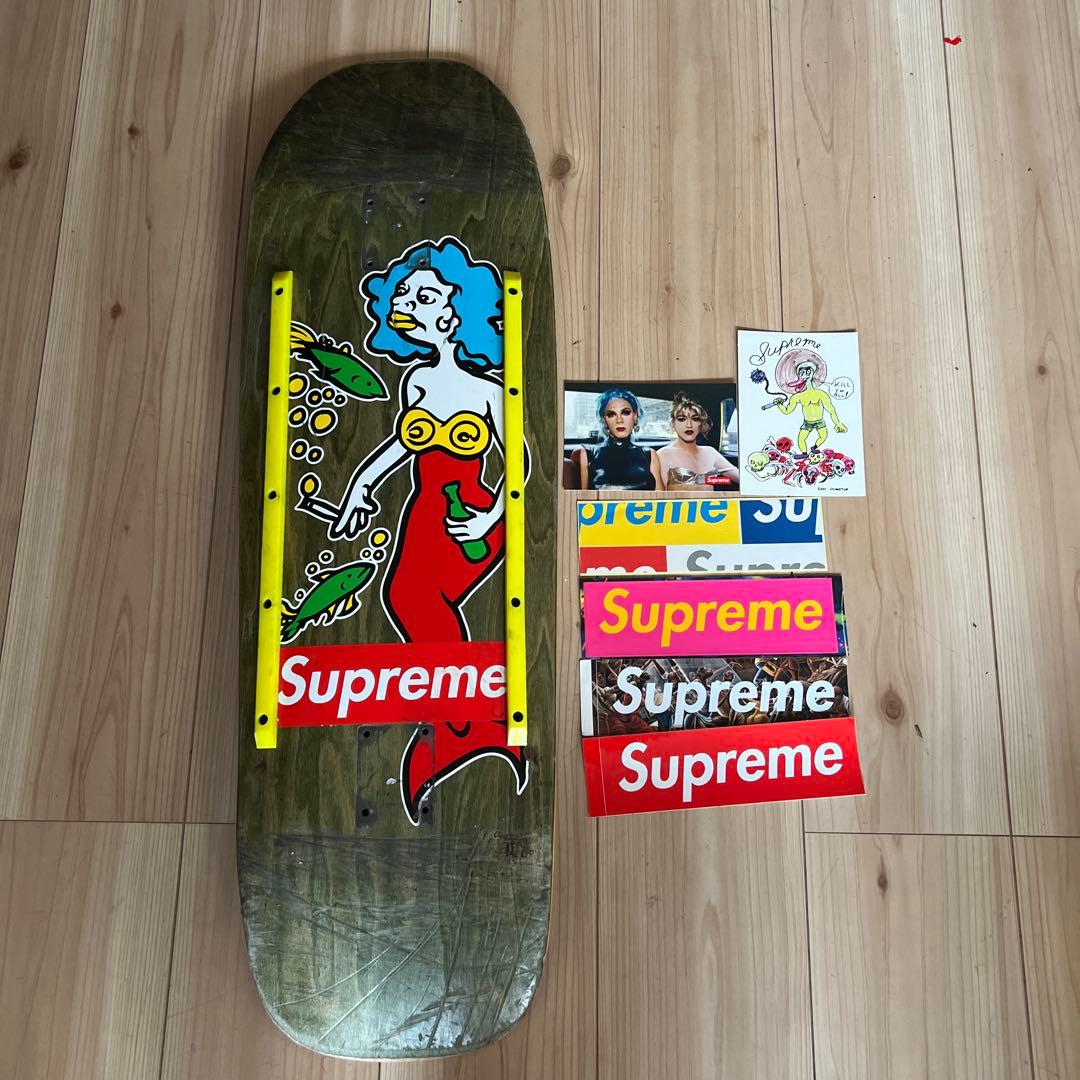 krookedデッキ、supremeステッカーセット (バラ売り不可) Stickers Skateboard | Supreme 21ss