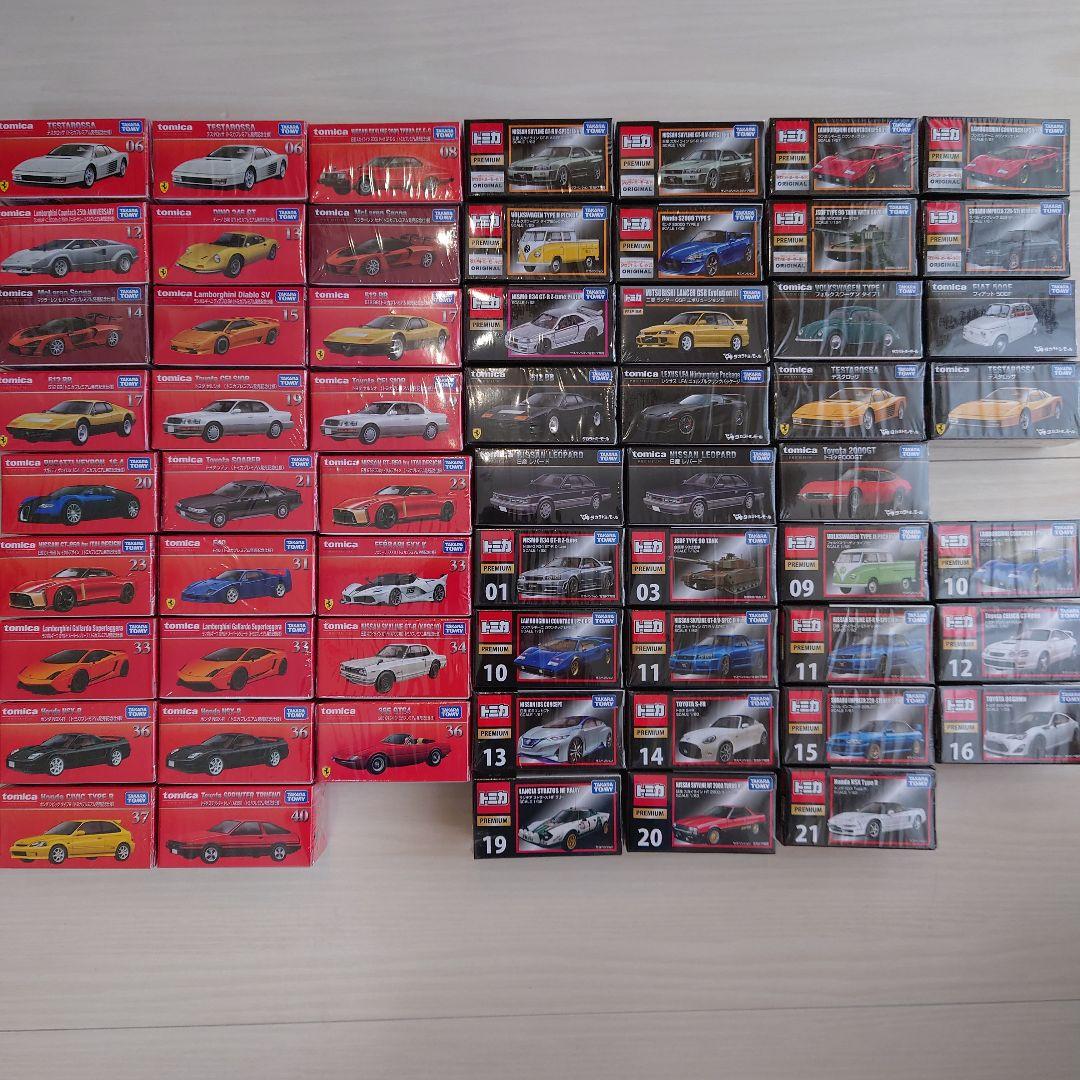 【新品未開封】トミカプレミアム 60台 セット
