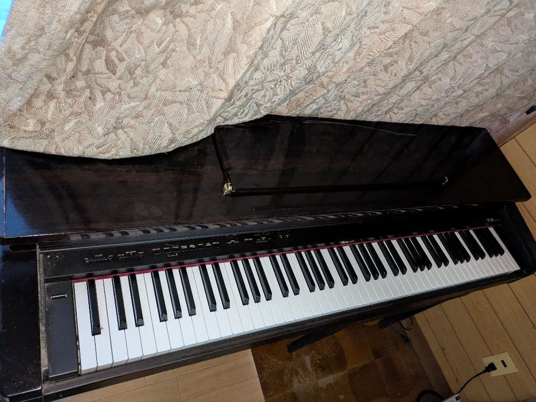 【ジャンク品】Roland 電子ピアノ HP 2800　88鍵 黒 電子ピアノ ジャンク品】Roland 電子ピアノ HP 2800 88鍵 黒 電子ピアノ ジャンク