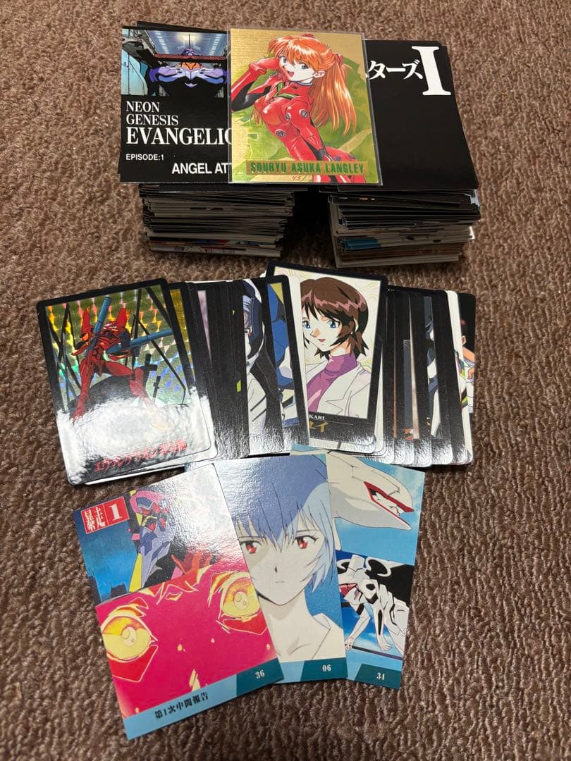 新世紀エヴァンゲリオン カードダスマスターズ 第壱集、弍集