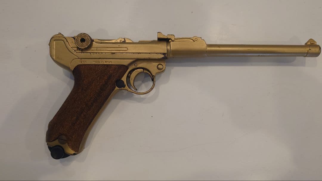 ルガー ゴールドモデルガン スペインデニックス製